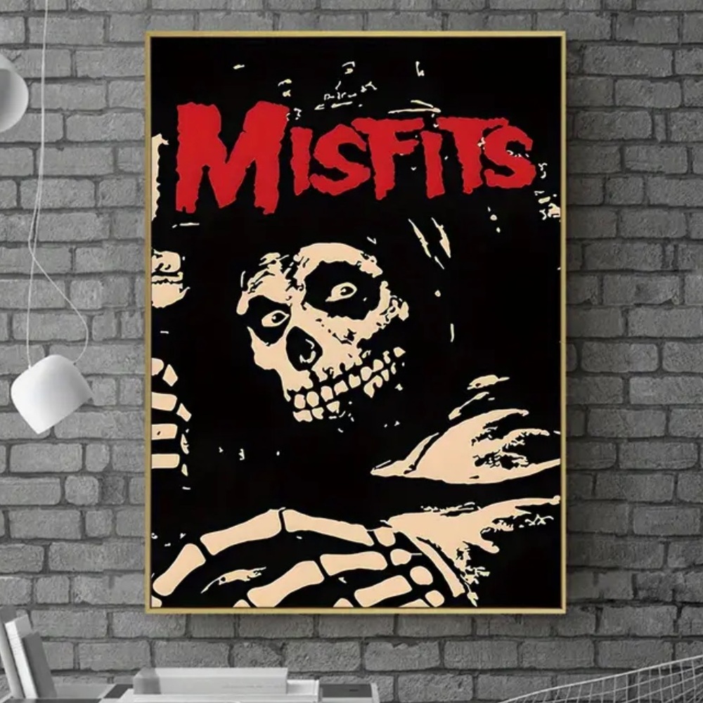 Misfits "Crimson Ghost" Canvas Print Wall Art - Picture 4 of 9